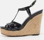 Dior Vintage Pre-owned Leather sandals Black Dames - Thumbnail 2