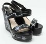 Dior Vintage Pre-owned Leather sandals Black Dames - Thumbnail 3