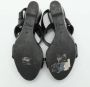 Dior Vintage Pre-owned Leather sandals Black Dames - Thumbnail 5