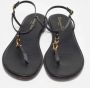 Dior Vintage Pre-owned Leather sandals Black Dames - Thumbnail 3