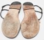 Dior Vintage Pre-owned Leather sandals Black Dames - Thumbnail 6