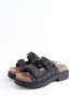 Dior Vintage Pre-owned Leather sandals Black Dames - Thumbnail 4