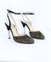 Dior Vintage Pre-owned Leather sandals Black Dames - Thumbnail 3
