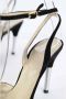 Dior Vintage Pre-owned Leather sandals Black Dames - Thumbnail 5