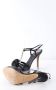 Dior Vintage Pre-owned Leather sandals Black Dames - Thumbnail 4