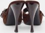 Dior Vintage Pre-owned Leather sandals Brown Dames - Thumbnail 5
