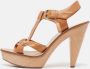 Dior Vintage Pre-owned Leather sandals Brown Dames - Thumbnail 2