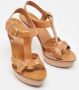 Dior Vintage Pre-owned Leather sandals Brown Dames - Thumbnail 4