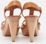 Dior Vintage Pre-owned Leather sandals Brown Dames - Thumbnail 5