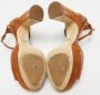 Dior Vintage Pre-owned Leather sandals Brown Dames - Thumbnail 6