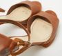 Dior Vintage Pre-owned Leather sandals Brown Dames - Thumbnail 8