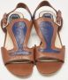 Dior Vintage Pre-owned Leather sandals Brown Dames - Thumbnail 3