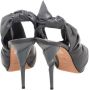 Dior Vintage Pre-owned Leather sandals Gray Dames - Thumbnail 4