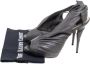 Dior Vintage Pre-owned Leather sandals Gray Dames - Thumbnail 7