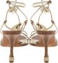 Dior Vintage Pre-owned Leather sandals Gray Dames - Thumbnail 4