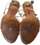 Dior Vintage Pre-owned Leather sandals Gray Dames - Thumbnail 5