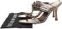 Dior Vintage Pre-owned Leather sandals Gray Dames - Thumbnail 7