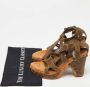 Dior Vintage Pre-owned Leather sandals Green Dames - Thumbnail 9