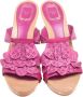 Dior Vintage Pre-owned Leather sandals Pink Dames - Thumbnail 2