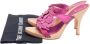 Dior Vintage Pre-owned Leather sandals Pink Dames - Thumbnail 7