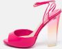 Dior Vintage Pre-owned Leather sandals Pink Dames - Thumbnail 2