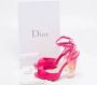 Dior Vintage Pre-owned Leather sandals Pink Dames - Thumbnail 9