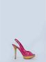 Dior Vintage Pre-owned Leather sandals Pink Dames - Thumbnail 2
