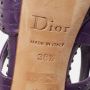 Dior Vintage Pre-owned Leather sandals Purple Dames - Thumbnail 8