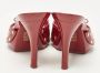 Dior Vintage Pre-owned Leather sandals Red Dames - Thumbnail 3
