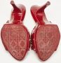 Dior Vintage Pre-owned Leather sandals Red Dames - Thumbnail 4