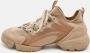Dior Vintage Pre-owned Leather sneakers Beige Dames - Thumbnail 2