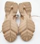 Dior Vintage Pre-owned Leather sneakers Beige Dames - Thumbnail 6