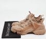 Dior Vintage Pre-owned Leather sneakers Beige Dames - Thumbnail 9
