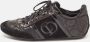 Dior Vintage Pre-owned Leather sneakers Black Dames - Thumbnail 2