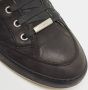Dior Vintage Pre-owned Leather sneakers Black Dames - Thumbnail 8