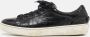 Dior Vintage Pre-owned Leather sneakers Black Dames - Thumbnail 2