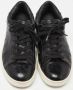 Dior Vintage Pre-owned Leather sneakers Black Dames - Thumbnail 3