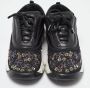 Dior Vintage Pre-owned Leather sneakers Black Dames - Thumbnail 3