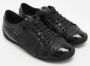 Dior Vintage Pre-owned Leather sneakers Black Dames - Thumbnail 3