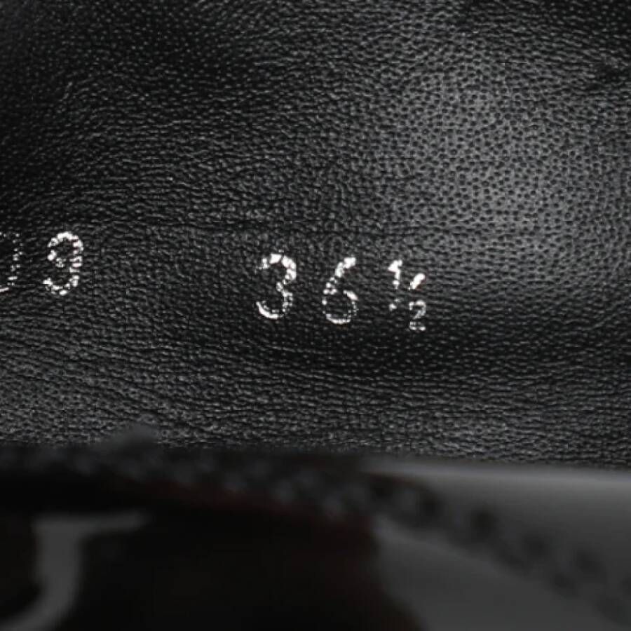 Dior Vintage Pre-owned Leather sneakers Black Dames