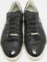 Dior Vintage Pre-owned Leather sneakers Black Heren - Thumbnail 2
