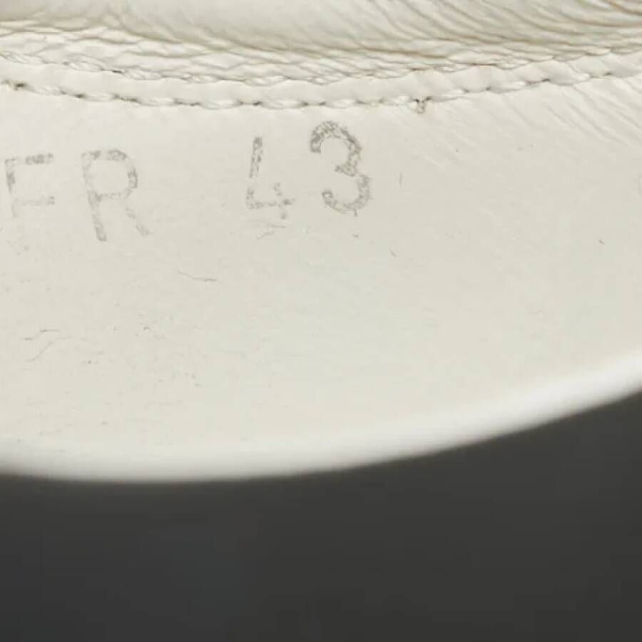 Dior Vintage Pre-owned Leather sneakers Black Heren