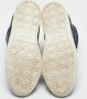 Dior Vintage Pre-owned Leather sneakers Blue Dames - Thumbnail 6