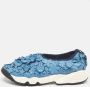 Dior Vintage Pre-owned Leather sneakers Blue Dames - Thumbnail 2