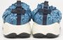 Dior Vintage Pre-owned Leather sneakers Blue Dames - Thumbnail 5