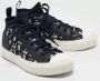 Dior Vintage Pre-owned Leather sneakers Blue Dames - Thumbnail 3