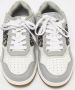 Dior Vintage Pre-owned Leather sneakers Gray Heren - Thumbnail 3