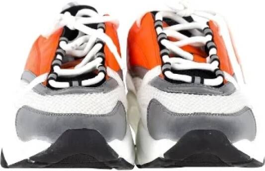Dior Vintage Pre-owned Leather sneakers Multicolor Dames