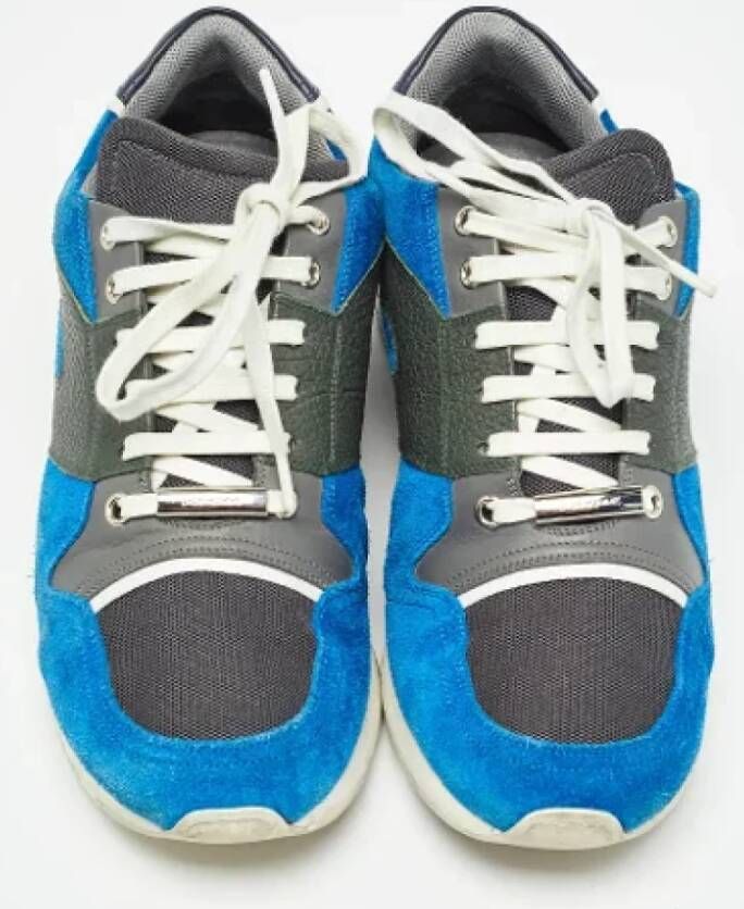 Dior Vintage Pre-owned Leather sneakers Multicolor Heren