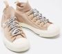 Dior Vintage Pre-owned Leather sneakers Pink Dames - Thumbnail 4